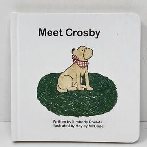 Board Book - Kids Book - Meet Crosby